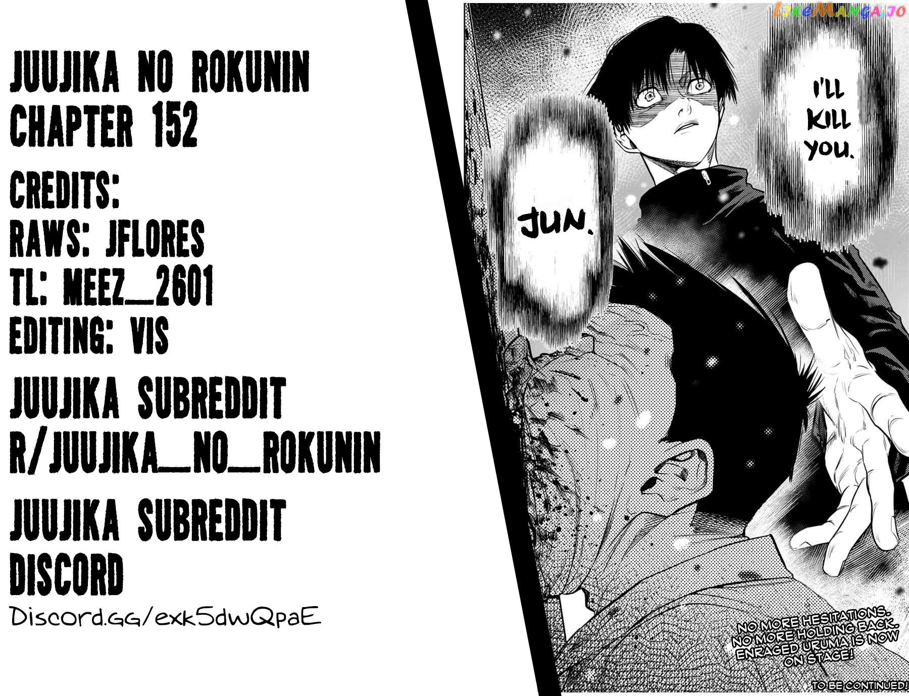 Juujika No Rokunin Chapter 152 image 21